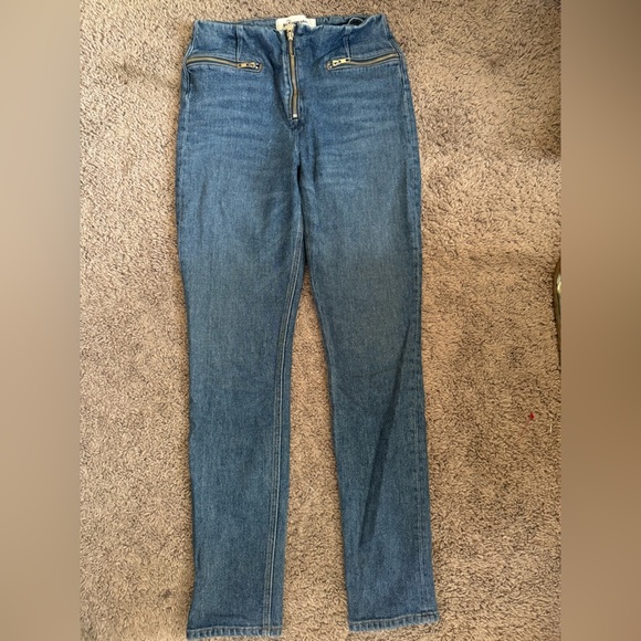 Reformation Niki Jeans in Kasai Wash Size 28 - Picture 5 of 12